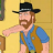 Chuck Norris Chin Fist Fan